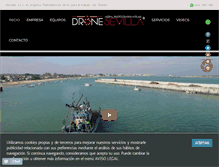 Tablet Screenshot of dronesevilla.com